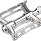 MKS Sylvan Track Next Pedals Flat/Platform Pedals 9/16" Silver