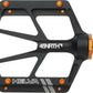 45NRTH Helva Pedals - Platform, Aluminum, 9/16", Black