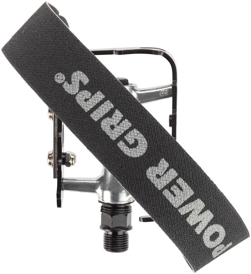 Power Grips High Performance Pedal Kit - Aluminum, 9/16", Black, XL