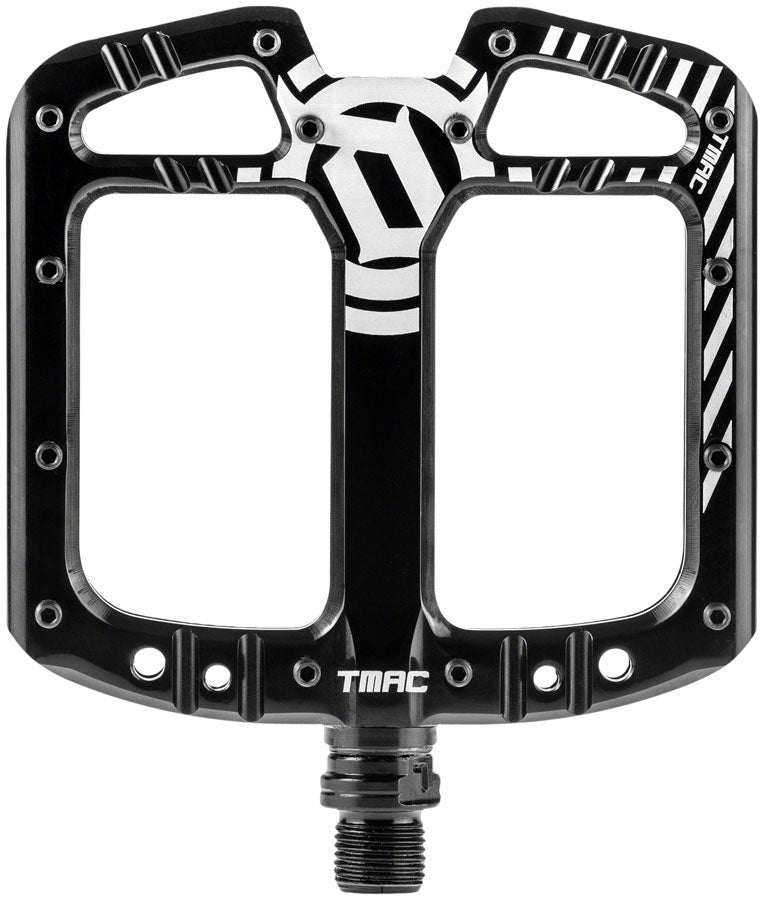 Deity Components DEITY TMAC Aluminum Flat/Platform Pedals 9/16" Black