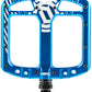 Deity Components DEITY TMAC Aluminum Flat/Platform Pedals 9/16" Blue
