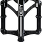 Deity Components DEITY Bladerunner Aluminum Flat/Platform Pedals 9/16" Black