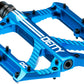 Deity Components DEITY Bladerunner Aluminum Flat/Platform Pedals 9/16" Blue
