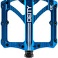 Deity Components DEITY Bladerunner Aluminum Flat/Platform Pedals 9/16" Blue