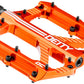 Deity Components DEITY Bladerunner Aluminum Flat/Platform Pedals 9/16" Orange