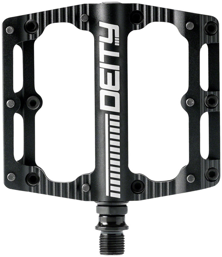 Deity Components DEITY Kat Aluminum Flat/Platform Pedals 9/16" Black