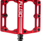 Deity Components DEITY Black Kat Aluminum Flat/Platform Pedals 9/16" Red