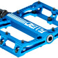 Deity Components DEITY Black Kat Aluminum Flat/Platform Pedals 9/16" Blue