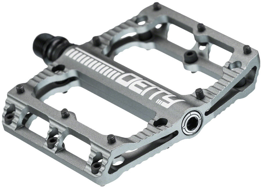DEITY Black Kat Pedals - Platform, Aluminum, 9/16", Platinum