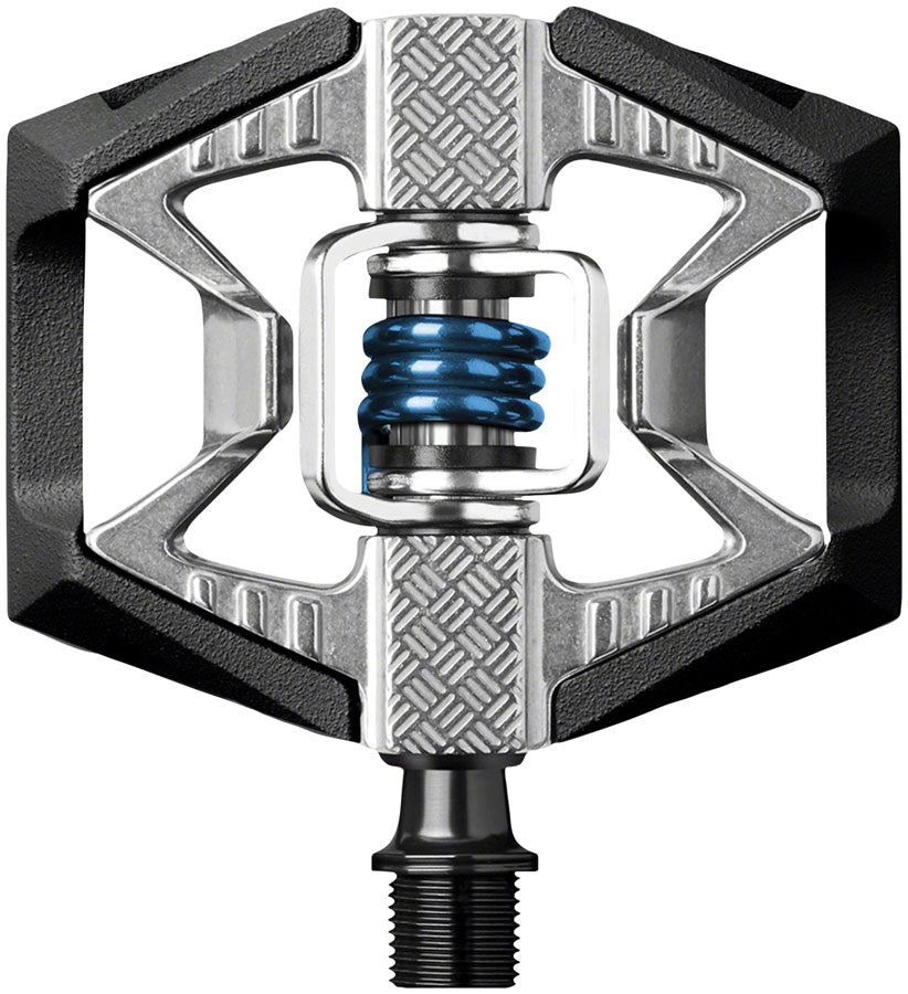 pedale crank brothers Crank Brothers Double Shot Mountain Bike Pedals, Black / Blue