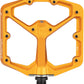 Crank Brothers Stamp 7 Pedals - Platform, Aluminum, 9/16", Orange, Large