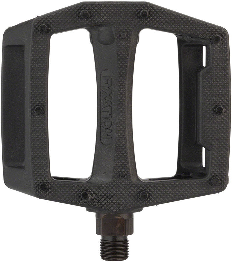 Fyxation Gates Pedals Flat/Platform Pedals 9/16" Black