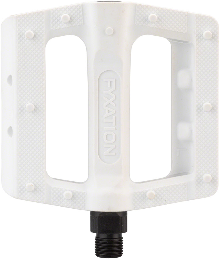Fyxation Gates Slim Pedals Flat/Platform Pedals 9/16" White
