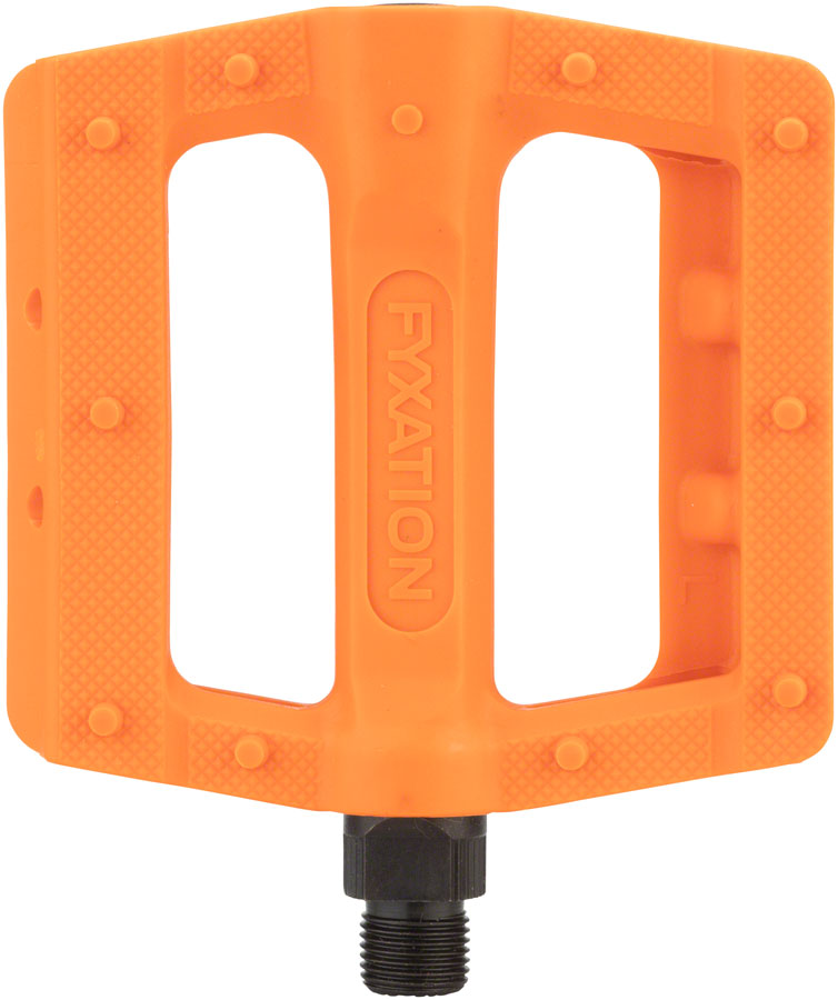 Fyxation Gates Slim Pedals Flat/Platform Pedals 9/16" Orange