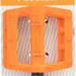 Fyxation Gates Slim Pedals Flat/Platform Pedals 9/16" Orange