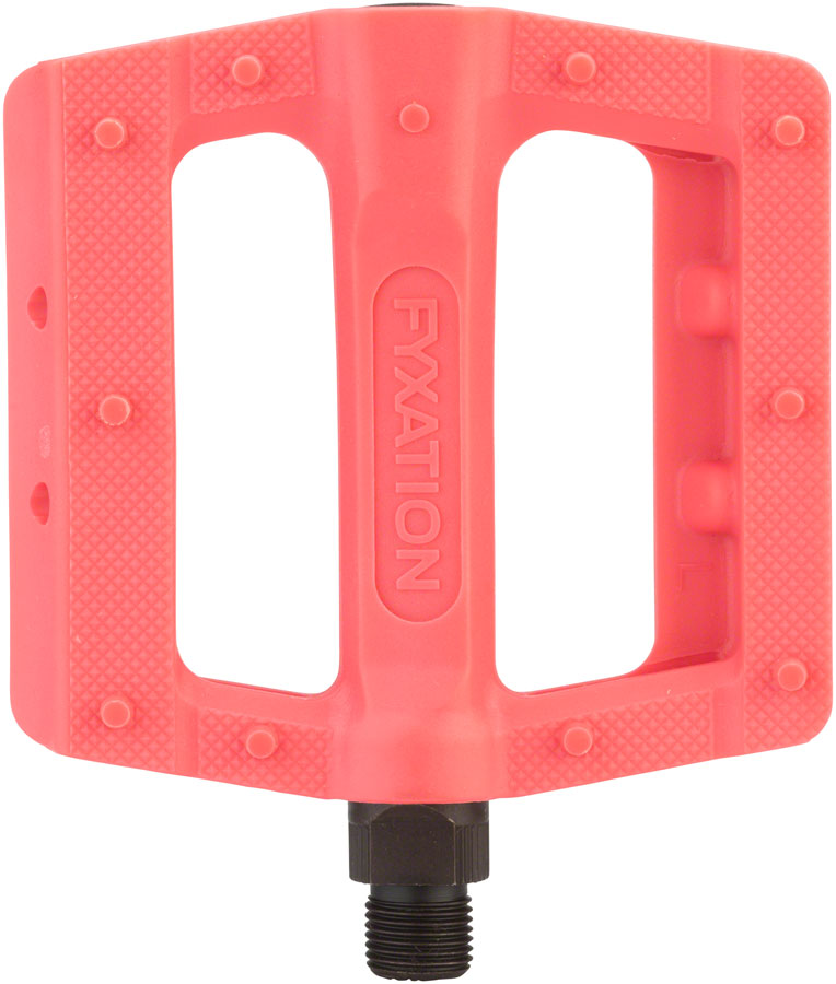 Fyxation Gates Slim Plastic Flat/Platform Pedals 9/16" Pink