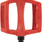 Fyxation Gates Composite Plastic Flat/Platform Pedals 9/16" Red