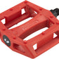 Fyxation Gates Composite Plastic Flat/Platform Pedals 9/16" Red