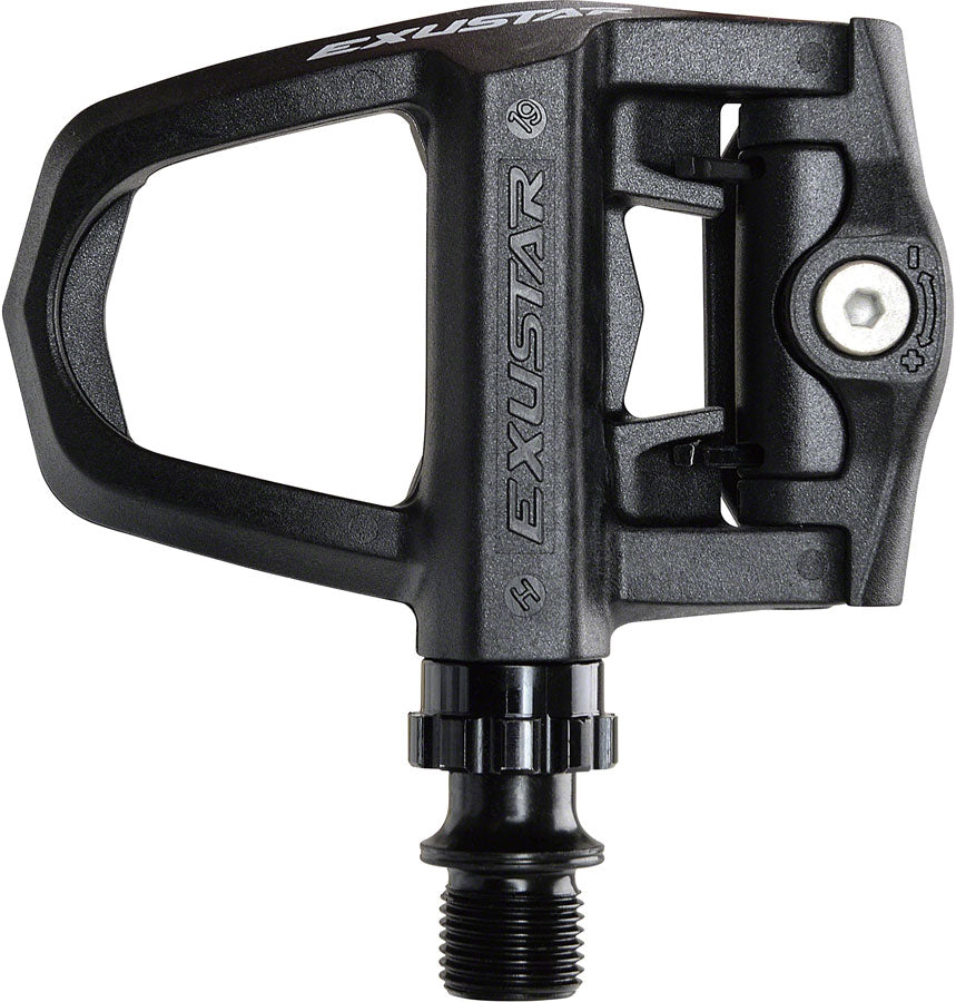 Exustar E PR73ST Delta Style Single Sided Thermoplastic Clipless 9/16" Black
