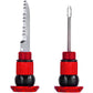 Muc-Off Stealth Tubeless Puncture Plugs Tire Repair Kit - Bar-End Mount, Red, Pair