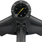 Topeak Joeblow Urban Ex Floor Pump - Steel Barrel / Plastic Base,  3.5" Base Mount Gauge, 120 Psi /8 Bar, Smarthead, Black/Sand