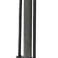 Silca Pista Plus Floor Pump - Steel Body, Ash Wood Handle, 220psi, Classic Press-On Chuck, Black