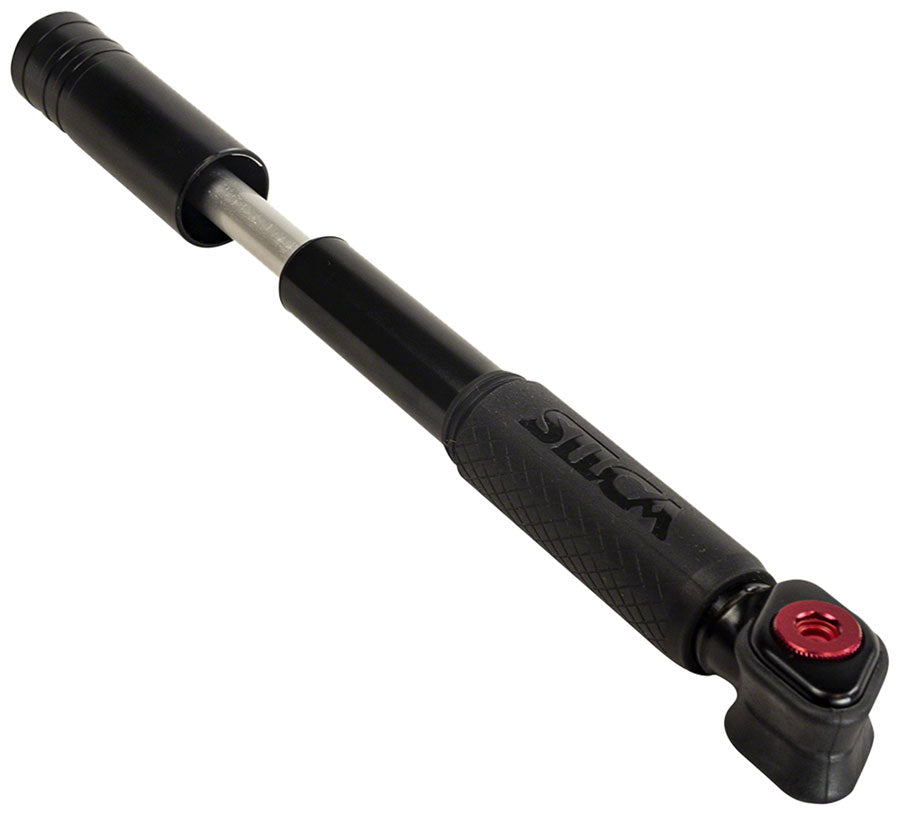 Silca Pocket Impero Mini Pump - Aluminum Barrel, 8", Black