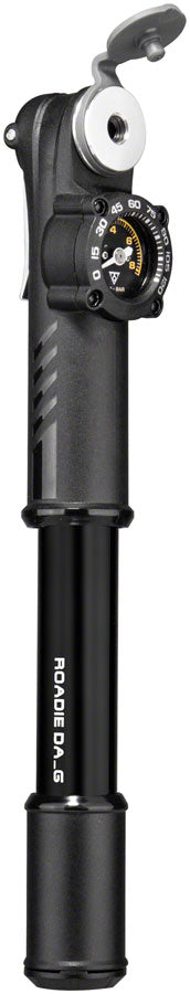 Topeak Road DA G Mini Pump - 120psi, With Gauge, Presta only, Black