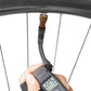 Topeak Mountain Digital Shock/Tire Mini Pump - 2Stage, 300psi, Black