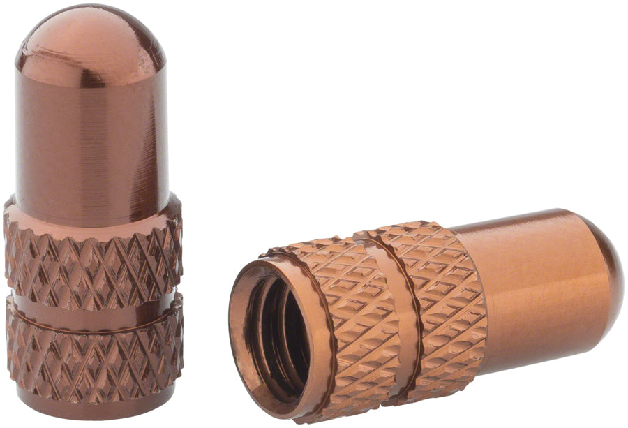 DEITY Presta Valve Caps, Bronze
