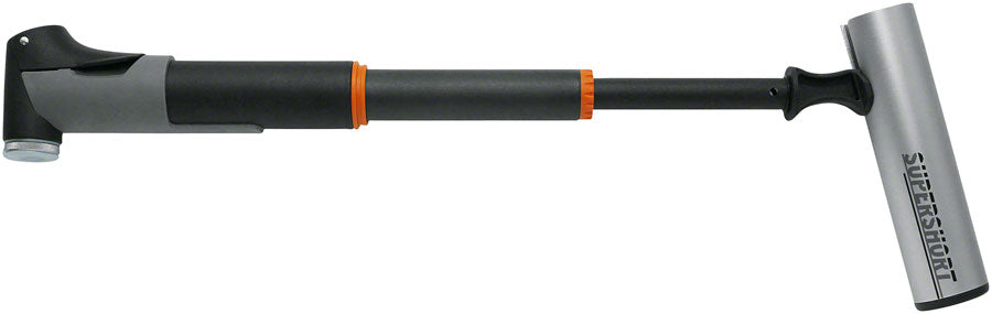 SKS Supershort Mini Pump - 87psi, Gray/Black