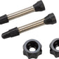 Problem Solvers Super P-Nut Tubeless Kit, Valves included, Set, Black