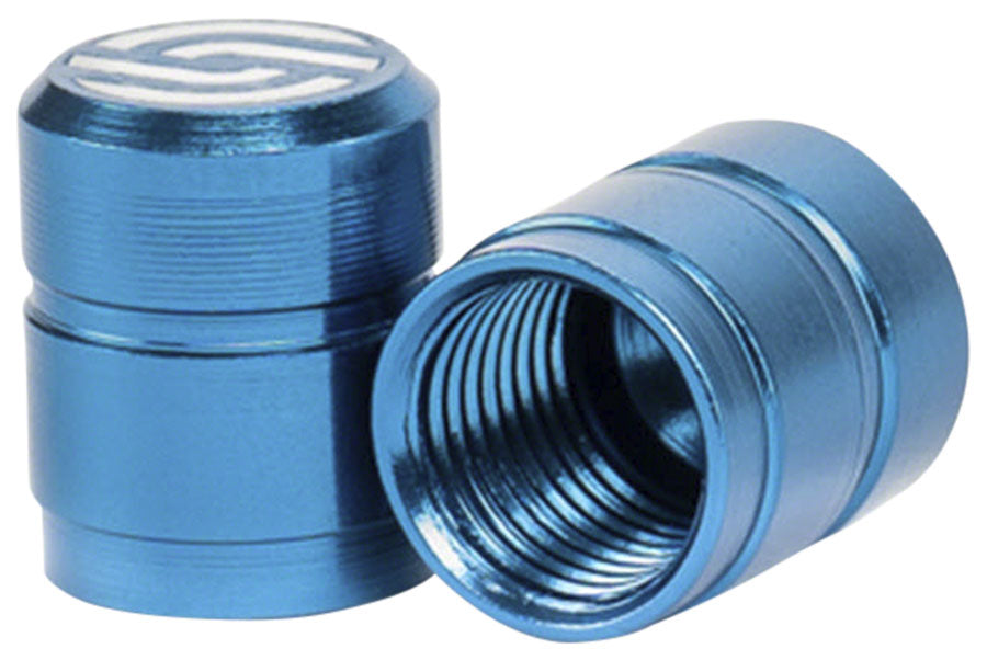 Salt CNC Valve Cap - Blue
