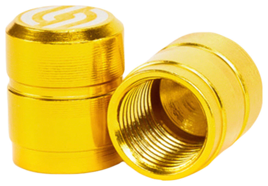 Salt CNC Valve Cap - Gold