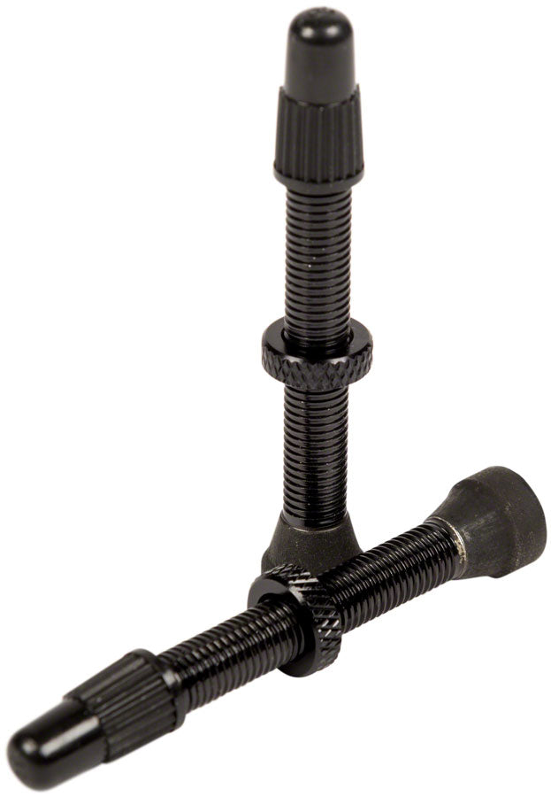 Stan's NoTubes Alloy Valve Stems - 44mm, Pair, Black