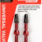 Stan's NoTubes Alloy Valve Stems - 44mm, Pair, Red