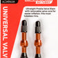 Stan's NoTubes Alloy Valve Stems - 35mm, Pair, Orange