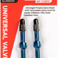 Stan's NoTubes Alloy Valve Stems - 44mm, Pair, Blue