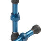 Stan's NoTubes Alloy Valve Stems - 44mm, Pair, Blue