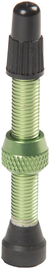 Stan's NoTubes Alloy Valve Stems - 44mm, Pair, Green