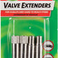 Slime 1-1/4" Schrader Valve Extenders: 4-Pack