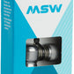 MSW Windstream Push 100 Inflator Head Silver
