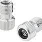 MSW Presta Valve to Schrader Valve Adapter, Jar of 150