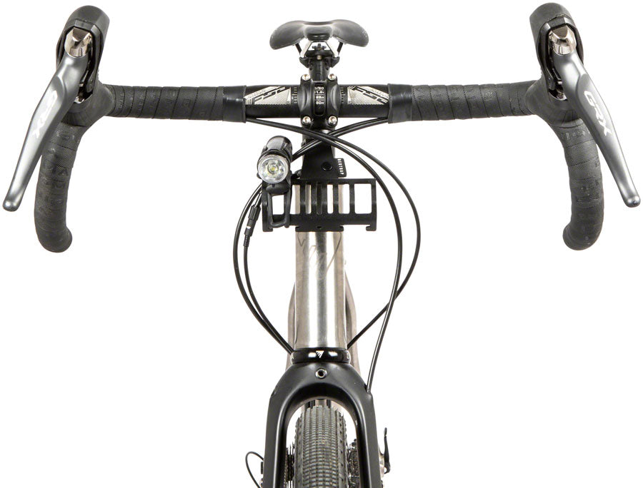 Restrap Bumper Bar Bag/Accessory Mount - Fits 1-1/8" Threadless Steerer Tubes, Black