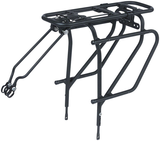 Basil Universal Cargo Carrier Rear Rack - MIK Mount, Matte Black