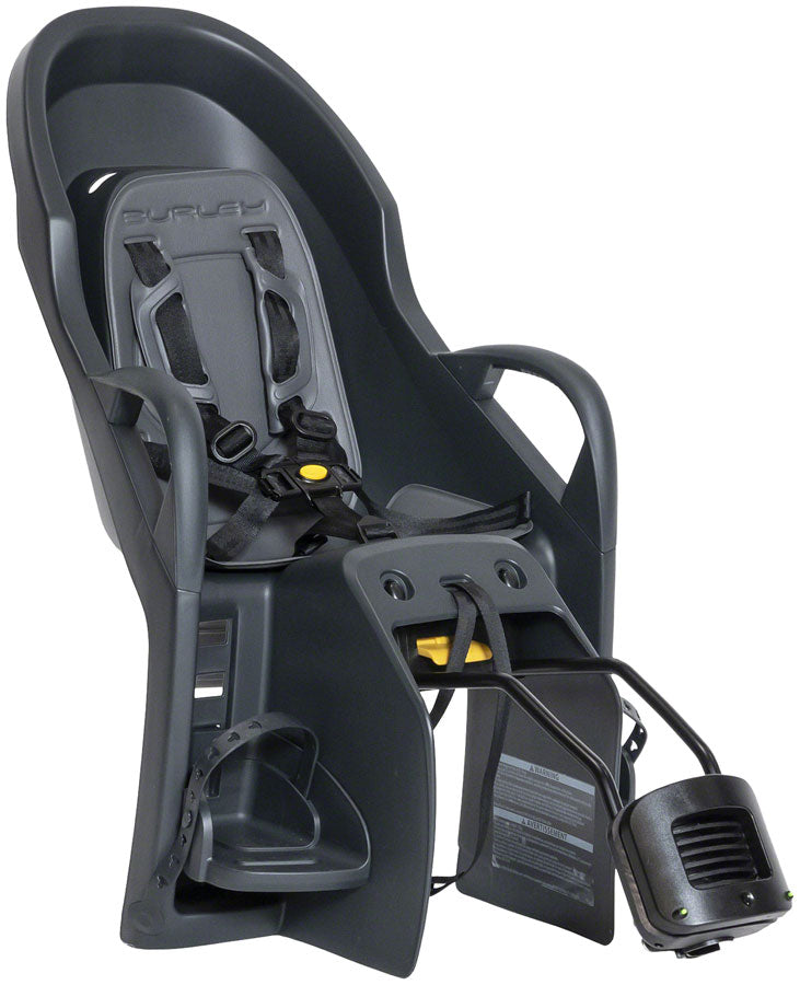 Burley Dash X Frame Mount Child Seat - Black/Grey