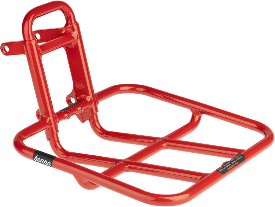 Benno Sport Front Tray Rack - Fits All Benno Models, Red