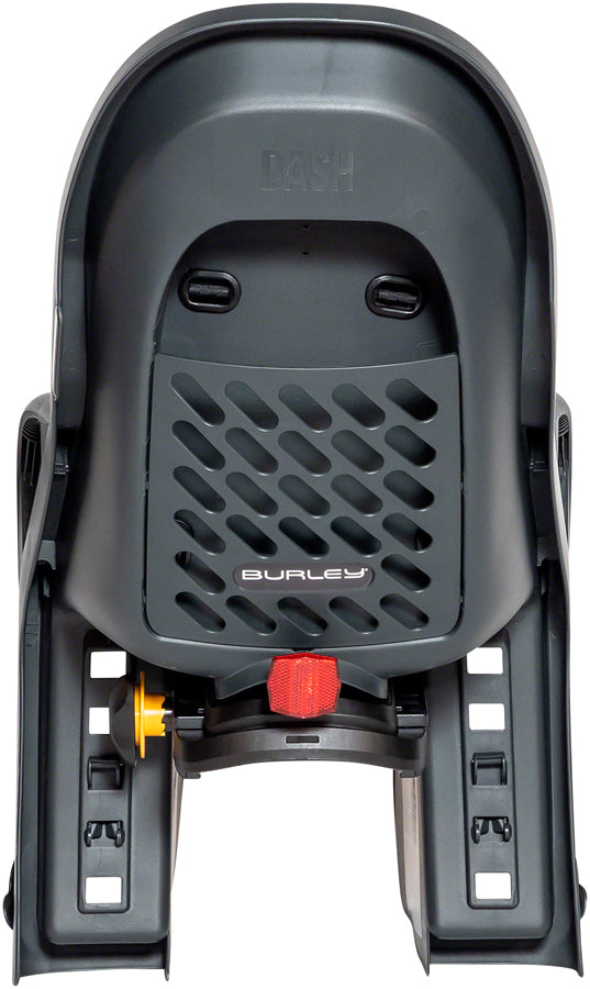 Burley Dash Rack Mount Child Seat - Black/Gray