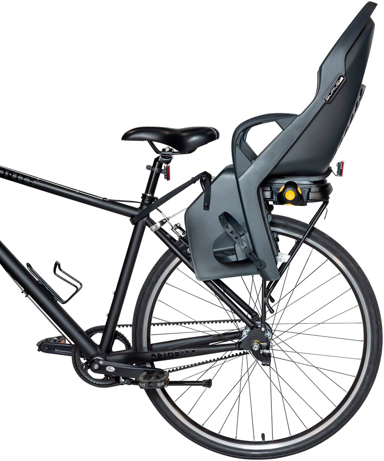 Burley Dash Rack Mount Child Seat - Black/Gray