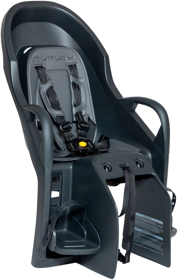 Burley Dash Rack Mount Child Seat - Black/Gray